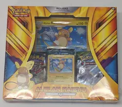 Pokemon TCG Alolan Raichu Collection Box Sealed 820650803345 - Image 1