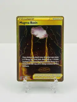 🔥Pokemon TCG-Magma Basin-Secret-185/172-Brilliant Stars-Hyper Rare-Holo-M/NM!🔥 - Image 1