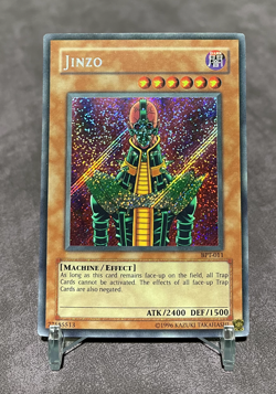 JINZO 2002 (BPT-011) Secret Rare Vintage Yu-Gi-Oh! Card LP - Image 1