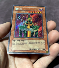 JINZO 2002 (BPT-011) Secret Rare Vintage Yu-Gi-Oh! Card LP - Image 3