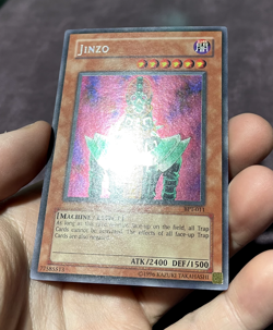 JINZO 2002 (BPT-011) Secret Rare Vintage Yu-Gi-Oh! Card LP - Image 4