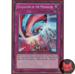 Yugioh Escalation of the Monarchs PRIO-EN089 Super Rare 1st Edition NM - Image 1