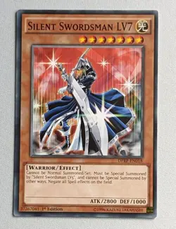 Silent Swordsman LV7 - DPRP-EN018 - Common Yugioh - 1st Ed - Image 1