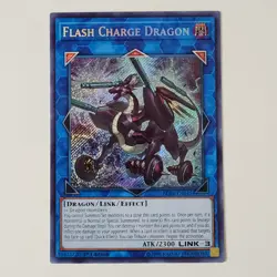 Flash Charge Dragon - BLRR-EN045 - NM/VLP - Secret Rare - 1st ed - Yugioh - Image 1