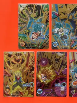 Son Goku Vegeta Trunks Super Dragon Ball Heroes BM6-CP Complete Set Of 7 Cards - Image 2
