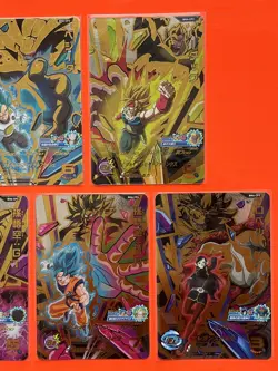Son Goku Vegeta Trunks Super Dragon Ball Heroes BM6-CP Complete Set Of 7 Cards - Image 3