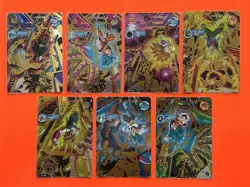 Son Goku Vegeta Trunks Super Dragon Ball Heroes BM6-CP Complete Set Of 7 Cards - Image 4