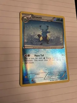 Dewott 30/114 Uncommon Reverse Holo Black & White Near Mint Pokemon Card - Image 2