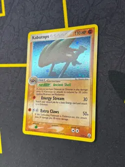 Kabutops 7/92 - EX Legend Maker Holo Rare Pokemon Card 2006 - Crazy Holo - MP - Image 4