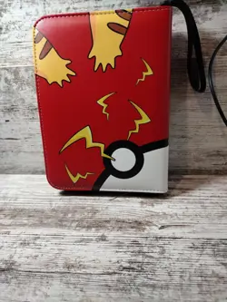 Pokemon 3-ring Card Binder, 4 Pocket, Zippered, 60 Empty Page Collector's Album - Image 3