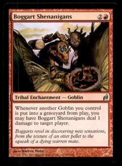 MTG Boggart Shenanigans LP Light Play Lorwyn [2968] - Image 1