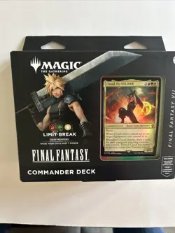 Magic: The Gathering Final Fantasy VII Commander Deck - NIB - Image 2