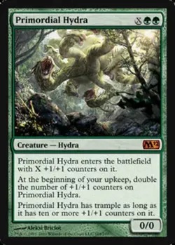 MTG - Primordial Hydra - Magic 2012 - NM, English Magic FLAT RATE SHIP - Image 1