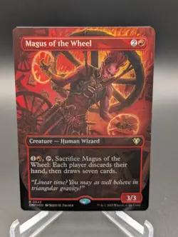 Magus of the Wheel (Borderless) Commander Masters Foil - Image 1