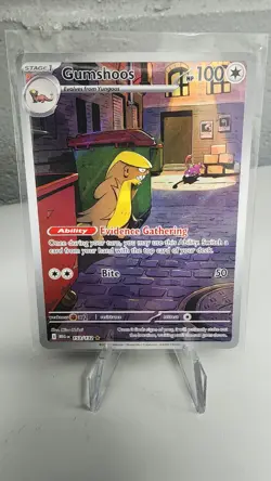 Pokemon Gumshoos Illustration Rare 153/132 Me01: Mega Evolution - Image 1