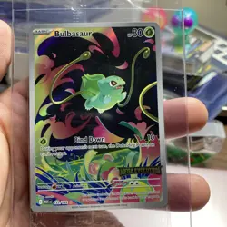 Pokemon Lot Of 2 Sealed Bulbasaur Stamped Mega Evolution Illustration Rare - Image 2