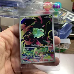 Pokemon Lot Of 2 Sealed Bulbasaur Stamped Mega Evolution Illustration Rare - Image 4