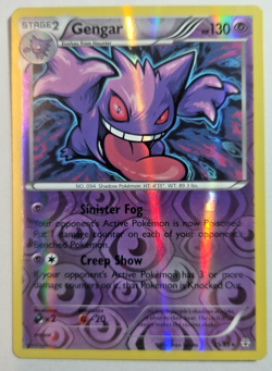 Pokemon 2016 XY Generations Gengar #35/83 Reverse Holo Rare LP - Image 1