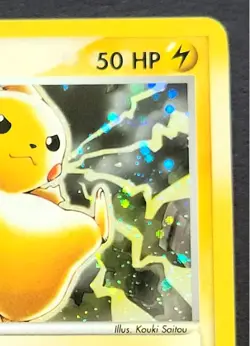 Pikachu 012 and Meowth 013 Nintendo Black Star Promo Holo Pokemon - Image 4