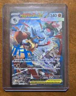 Mega Lucario ex 179/132 - Pokemon TCG Mega Evolution Holo SIR PACK FRESH NM/M - Image 1