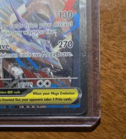 Mega Lucario ex 179/132 - Pokemon TCG Mega Evolution Holo SIR PACK FRESH NM/M - Image 2