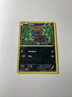 Pokemon 2011 Deino Noble Victories REVERSE 77/101 NM - Image 1