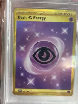 Pokemon TCG Basic Psychic Energy Scarlet & Violet 151 207/165 Hyper Rare PSA 9 - Image 4
