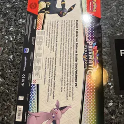 Pokemon TCG Prismatic Evolutions Premium Figure Collection New + Sealed - Image 2