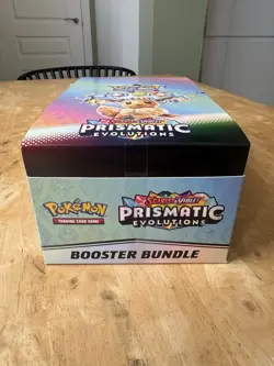 DISPLAY BOOSTER BUNDLE POKEMON PRISMATIC EVOLUTIONS SCARLET & VIOLET - Image 5