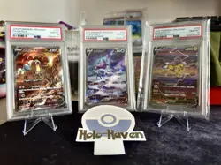 SET 3 Pokemon Entei Suicune Raikou PSA 10 213 215 218/172 VSTAR SAR - Image 2