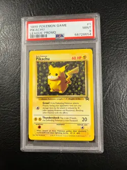 1999 Pokemon League Promo #1 - "Ivy" Pikachu - MINT - PSA 9! - Image 2