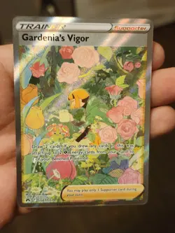 Pokemon TCG: Crown Zenith Galarian Gallery Gardenia's Vigor GG61/70 - Near Mint - Image 1