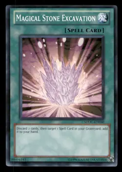 Yugioh Magical Stone Excavation #SDDC-EN030 Structure Deck: Dragons Collide LP - Image 1