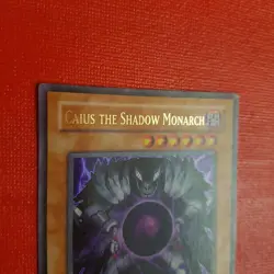 Yugioh Caius The Shadow Monarch SDDE-EN001 1st Edition - Image 2
