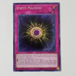Empty Machine - BLRR-EN027 - NM/VLP - Secret Rare - 1st ed - Yugioh - Image 1