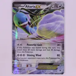 Pokemon Card Altaria EX 83/124 XY-Fates Collide Ultra Rare - Image 1