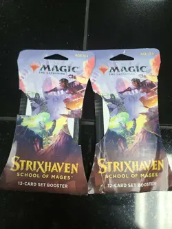 🌰 Magic the Gathering strixhaven 12-card set booster, 2 pack! Free shipping - Image 1