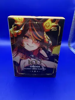 Gamersupps VCard VTuber Elemental Card Sleeves Sinder - Image 1