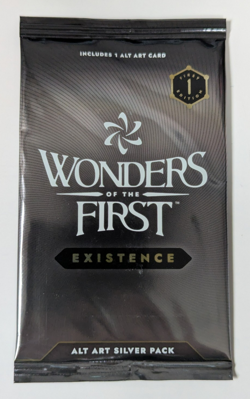 Sealed Wonders Of The First 1st Edition Alt Art 1 Card Silver Pack - Image 1