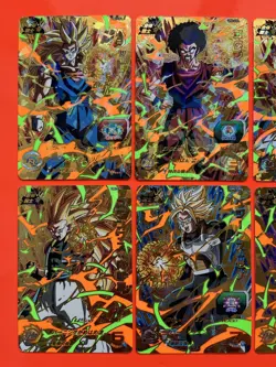 Gogeta Vegetto Super Dragon Ball Heroes Glow CP Card UM2 CP Complete set - Image 4
