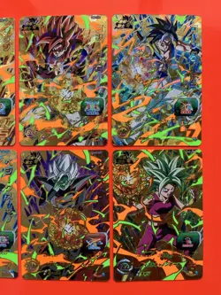 Gogeta Vegetto Super Dragon Ball Heroes Glow CP Card UM2 CP Complete set - Image 5