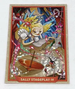 Cuphead Out Of The Cards Sally Stageplay IV 050/160 Crackle Holo 174/250 - Image 1