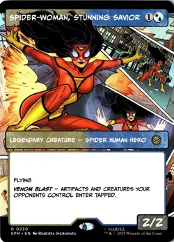 NM - Spider-Woman, Stunning Savior (Borderless) R Marvel's Spider-Man 230 - Image 1