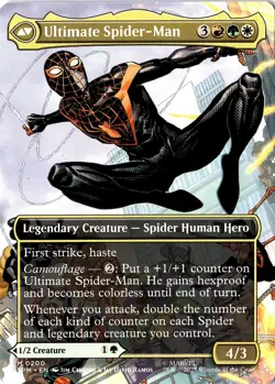 NM/M - Miles Morales M 0200 - Borderless Magic the Gathering Marvel's Spider-Man - Image 2