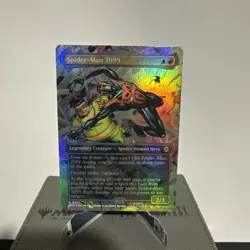 Spider-Man 2099 (0205) (Borderless) Marvel's Spider-Man Foil - Image 1