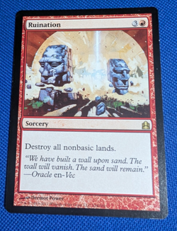 Ruination, Commander 2011, Magic the Gathering, MTG - Image 1