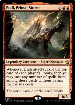 NM - Etali, Primal Storm R Foundations 194 - Image 1