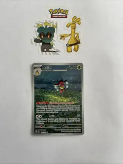 Pokemon TCG S&V Stellar Crown Illustration Rare Ledian 144/142 M/NM - Image 1