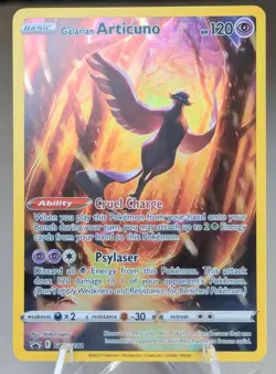 Galarian Articuno SWSH282 Galarian Gallery Sword & Shield Black Star Promo Holo - Image 1
