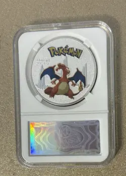 Charizard Worth Collection Colorized Pokemon Coin - Image 1